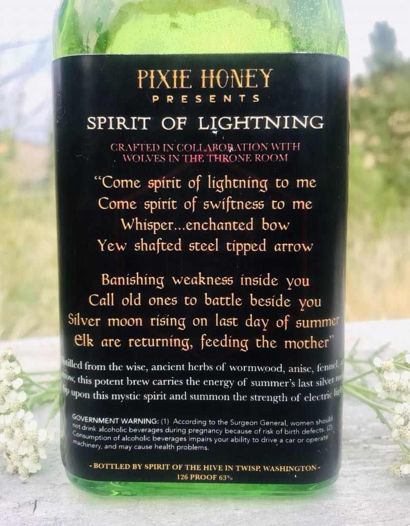 Spirit of Lightning - Yarrow Honey Absinthe