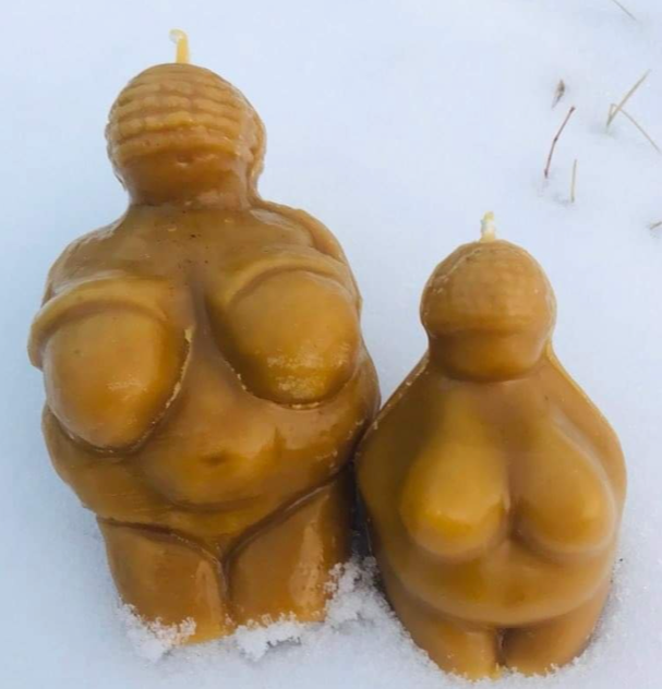 Venus Of Willendorf Candle